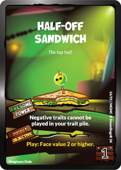 HALF-OFF SANDWICH