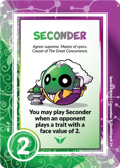 SECONDER