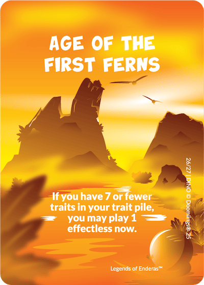 AGE OF THE FIRST FERNS