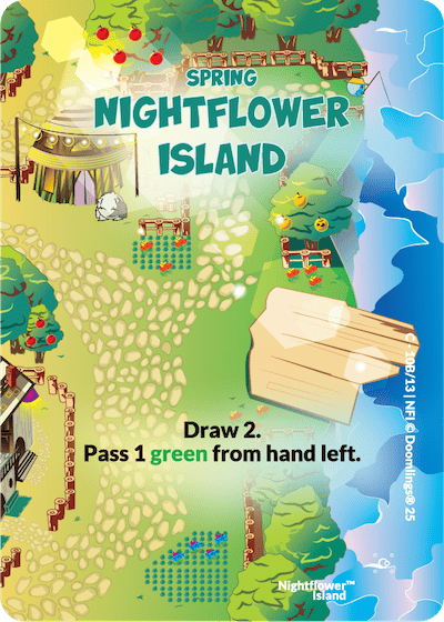 WELCOME TO NIGHT FLOWER ISLAND SPRING