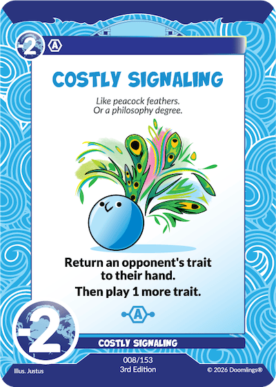 COSTLY SIGNALING