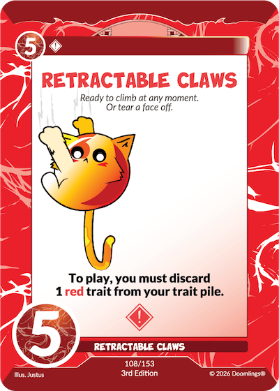 RETRACTABLE CLAWS