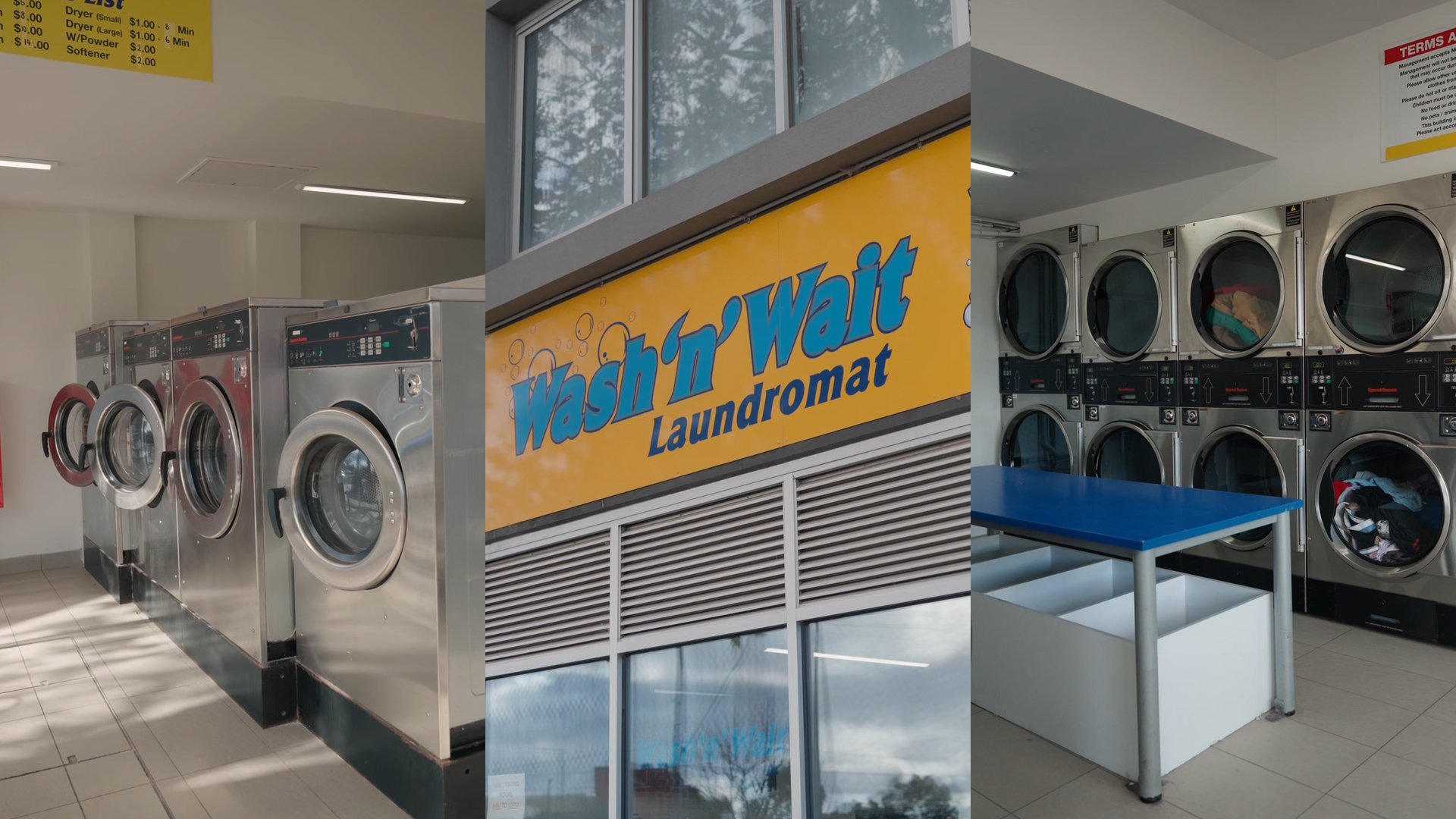 Wash 'n' Wait: Fast, Affordable Laundry for Every Load