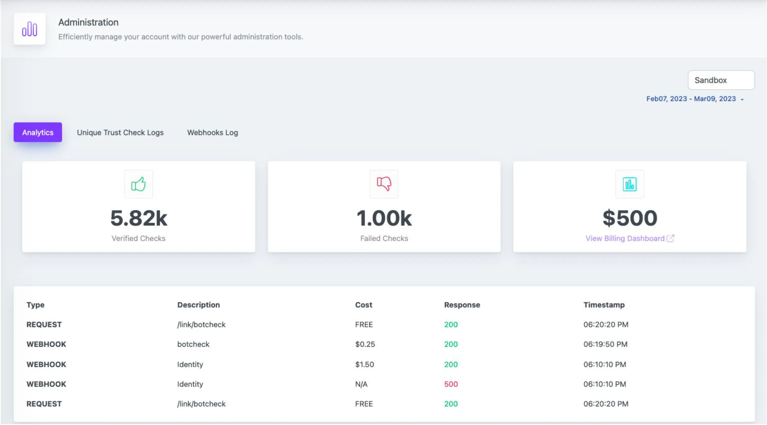Developer Portal Flow screen 4