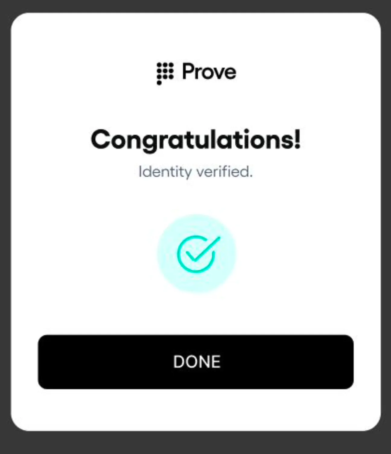 End User Widget Flow - Pre-Fill screen 6