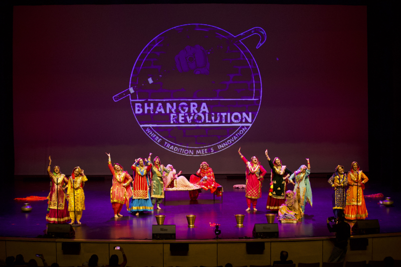 Bhangra revolution dance team