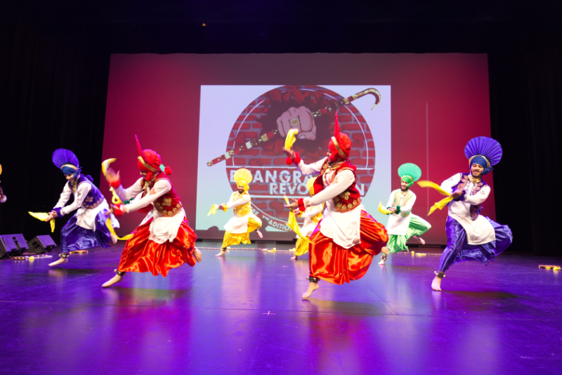 Male Bhangra Dancers
