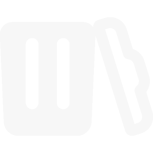 Junk removal icon of a trash can