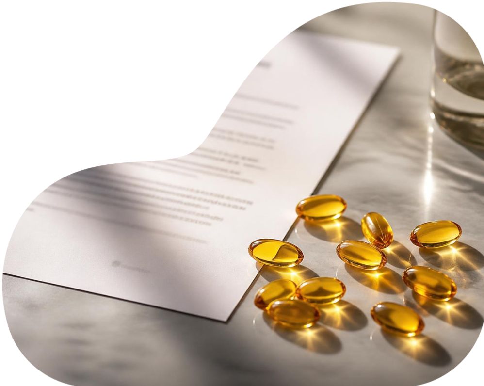 Contract with a supplement manufacturer