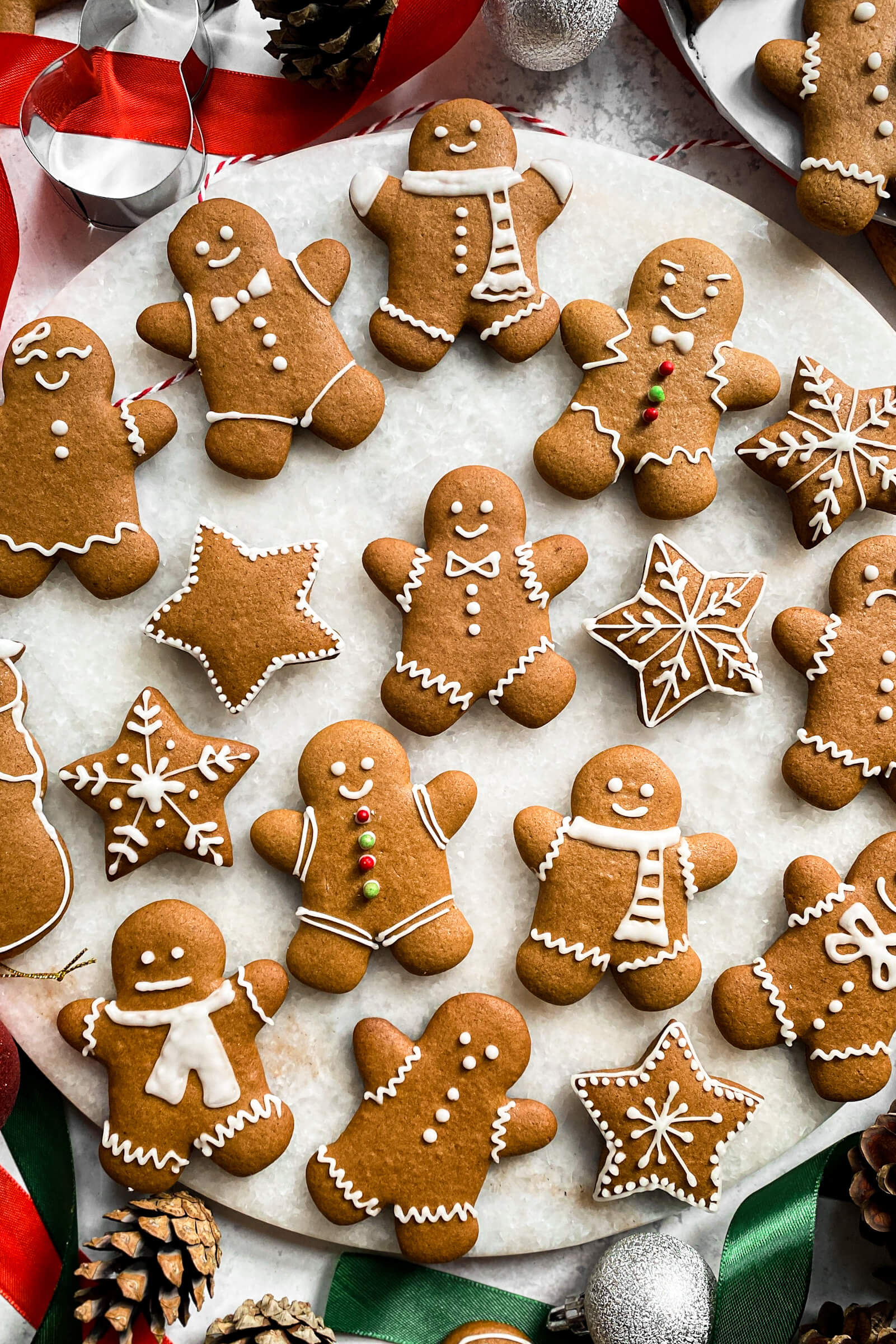 Easy No-chill Gingerbread Cookies