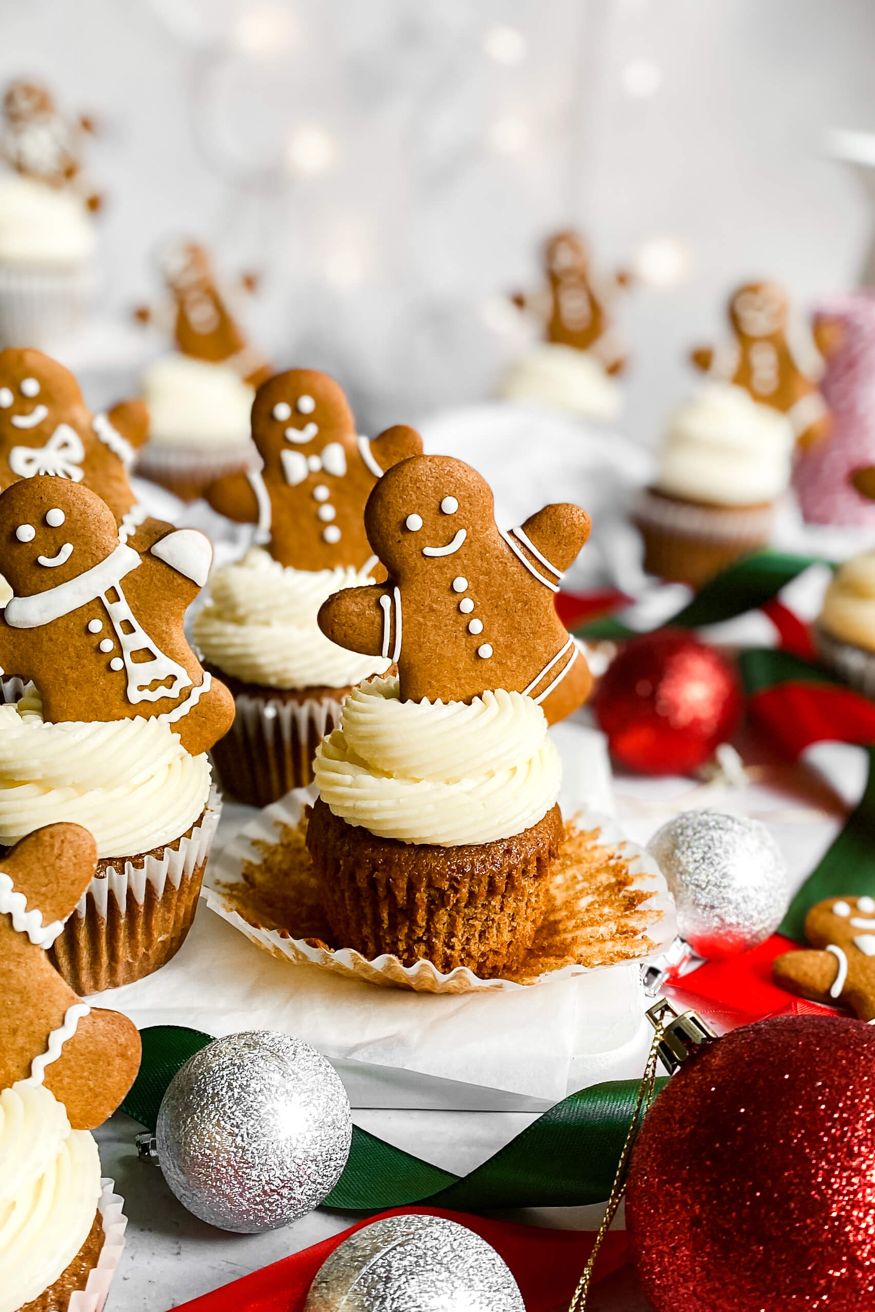 Gingerbread Cupcakes