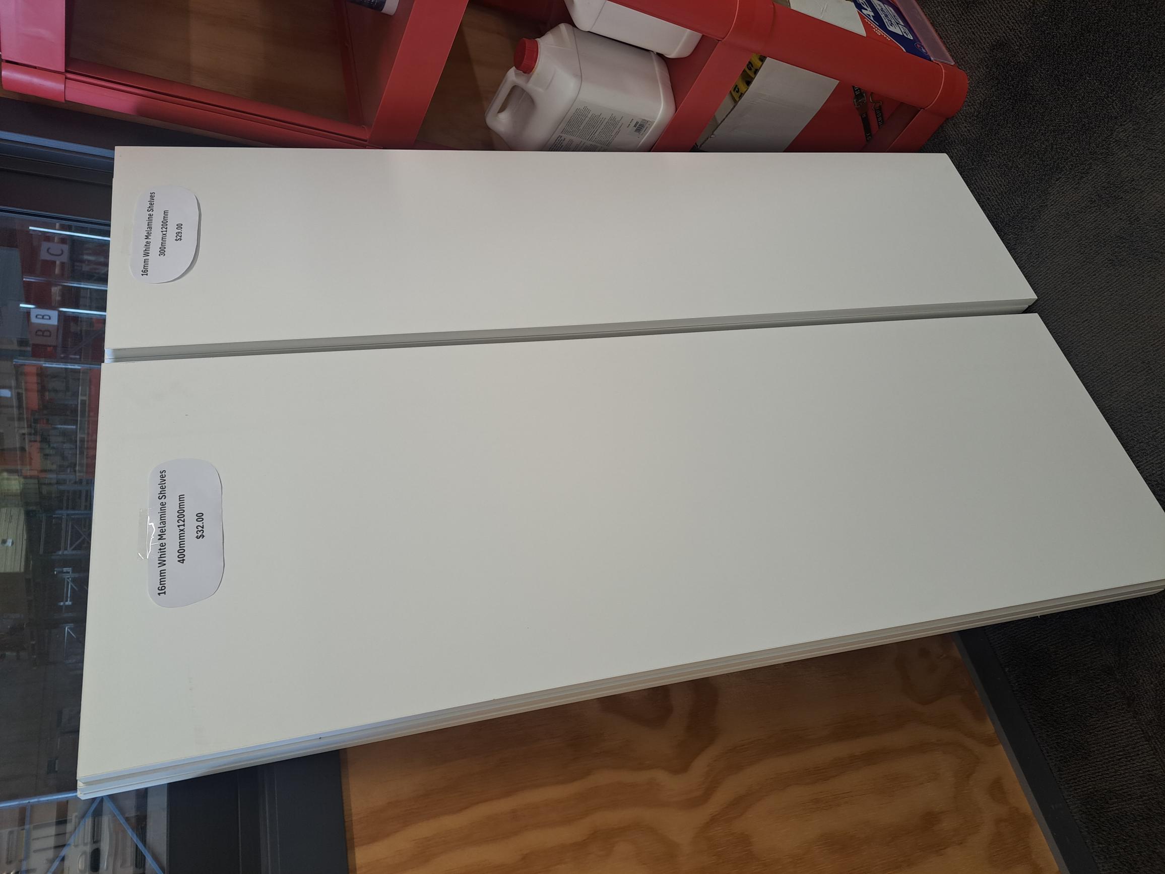Melamine Shelves