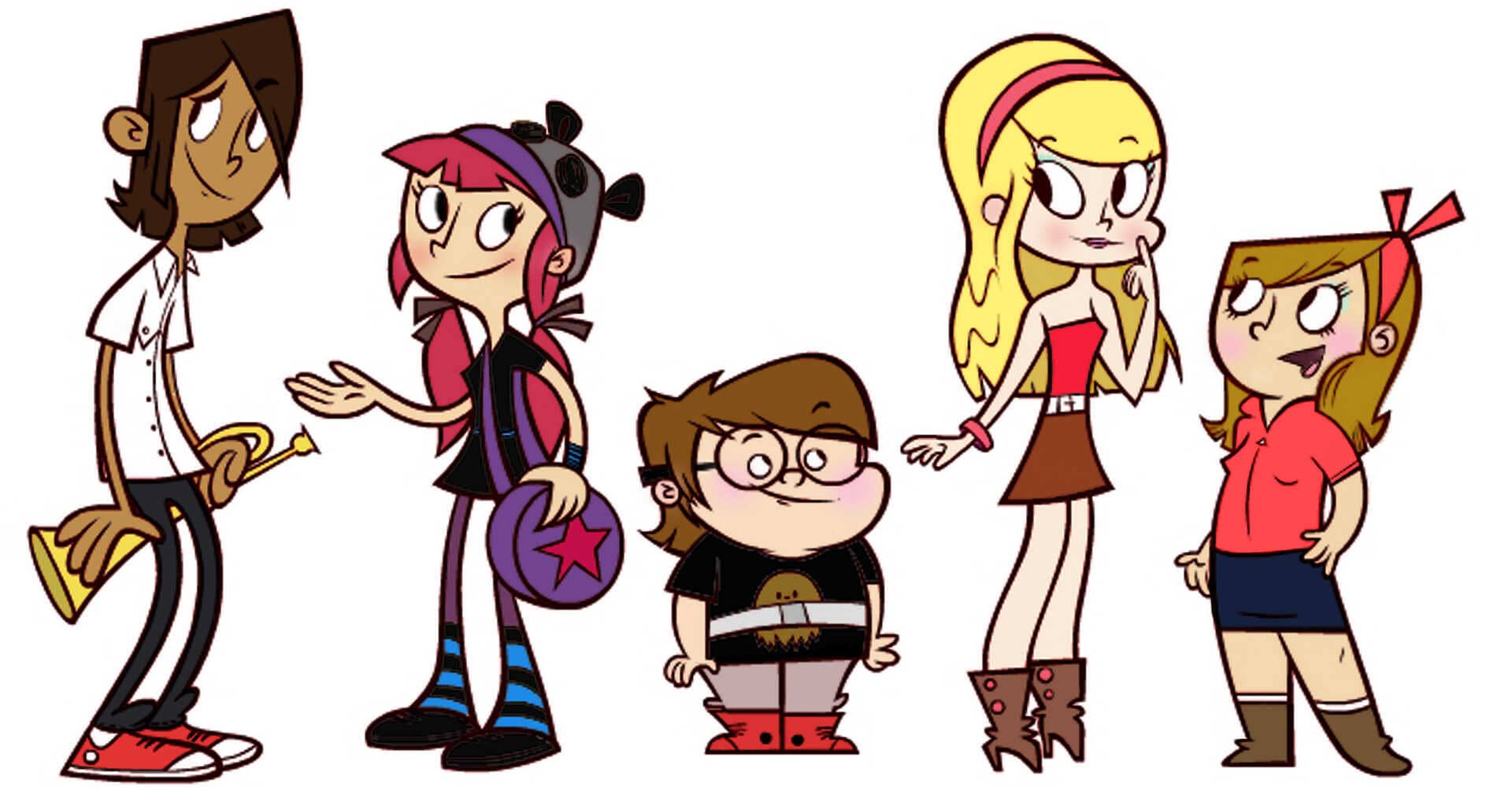 animated cartoon characters