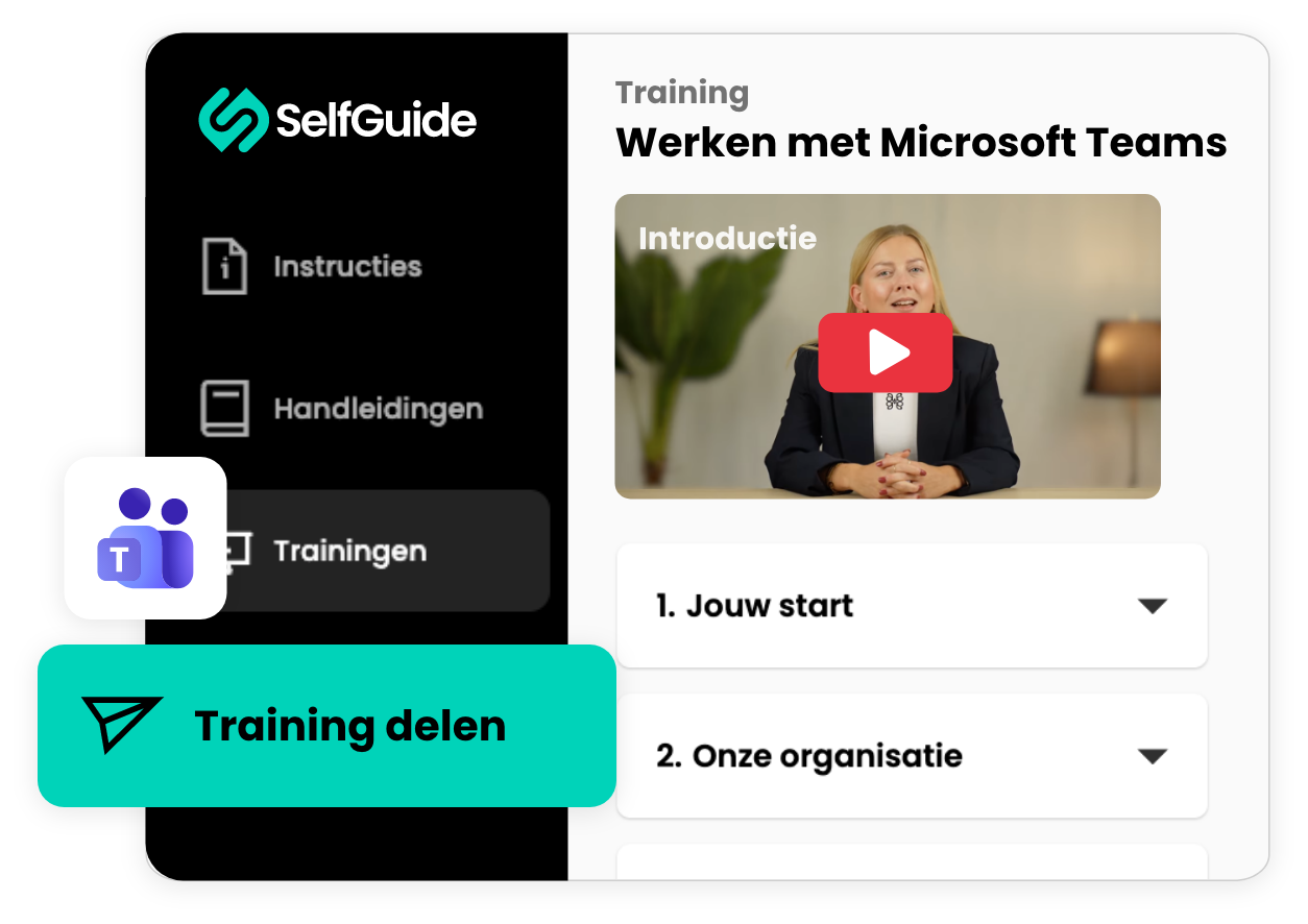 Combineer tot trainingen en handleidingen