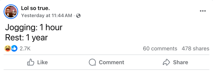 Facebook text posts