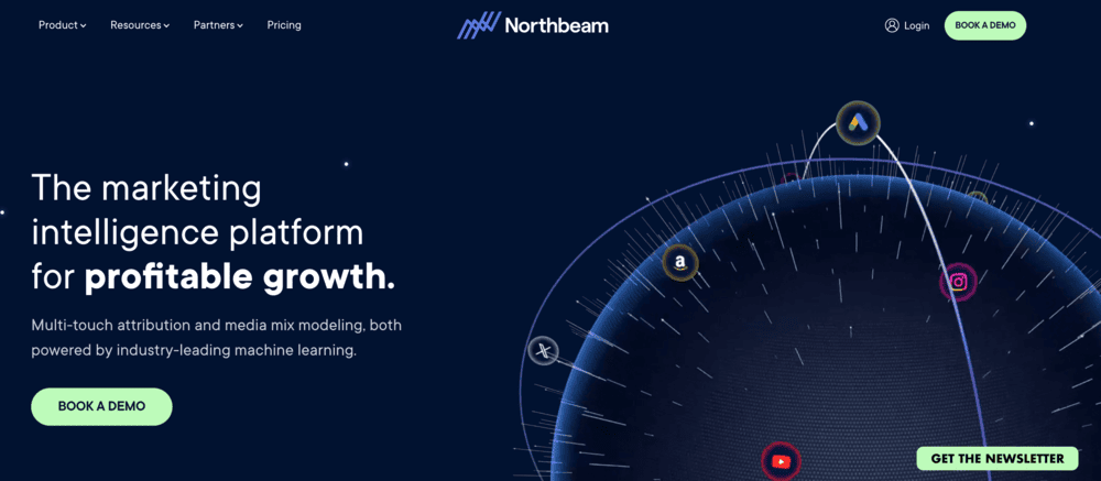 Northbeam homepage
