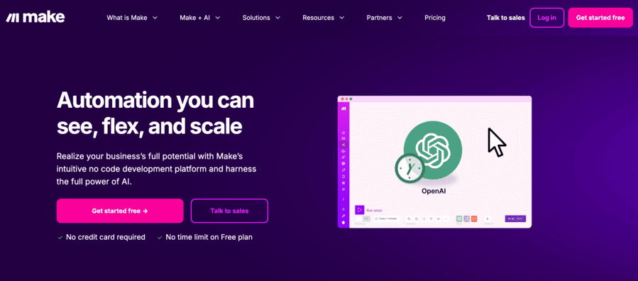 Make homepage