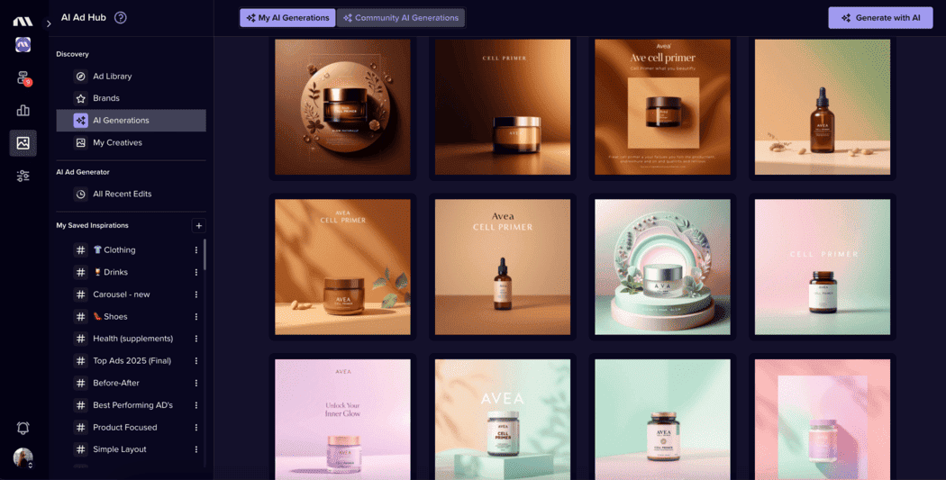 Madgicx AI Ad Generator