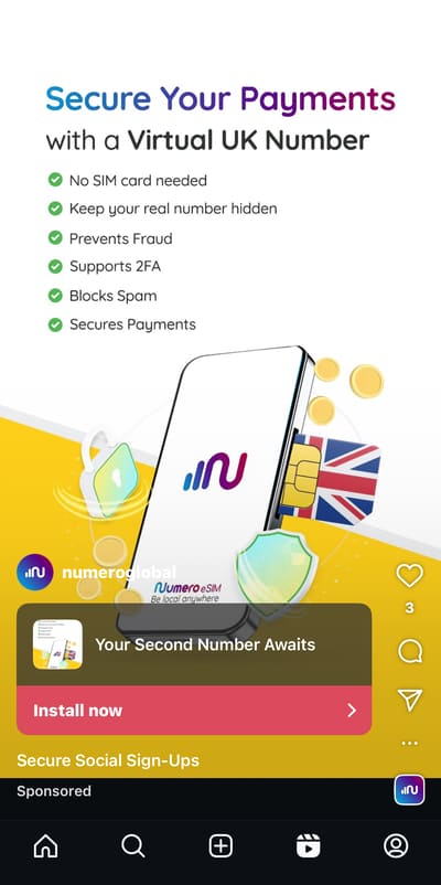 Facebook and Instagram Reels image ad specs