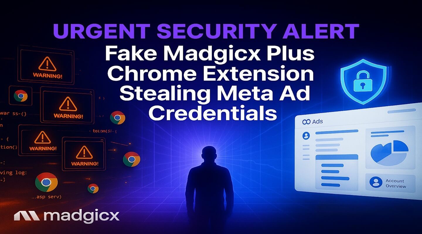 Fake "Madgicx Plus" Chrome Extension Stealing Meta Ad Credentials
