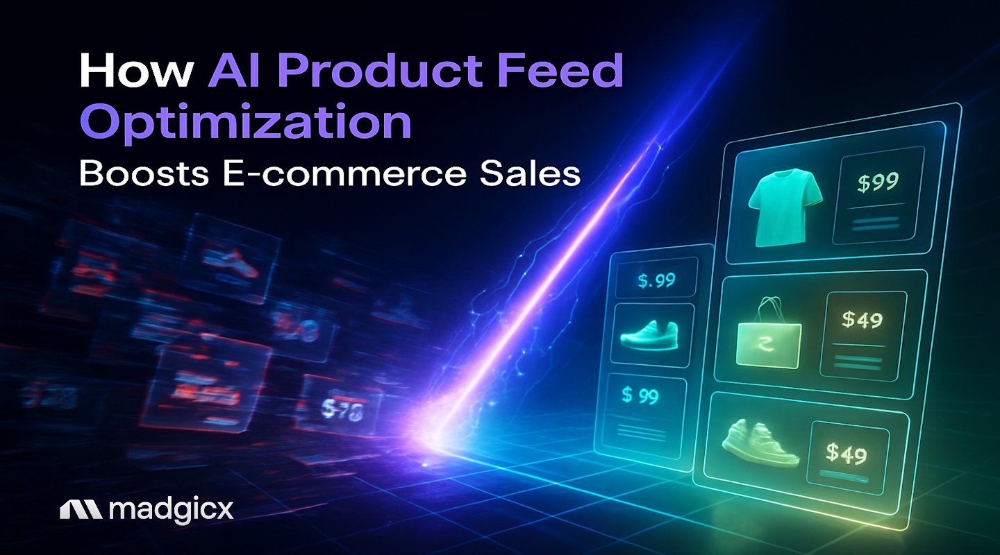 Product feed optimization AI 