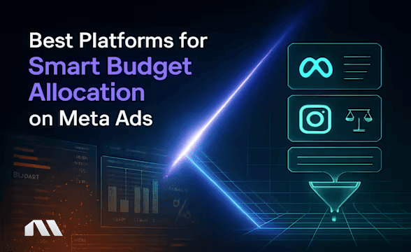 What platform offers smart budget allocation for Meta ads?