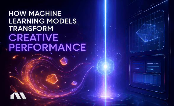 Machine learning models using creative performance metrics