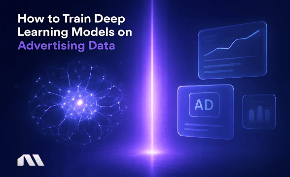 training deep learning models on advertising data