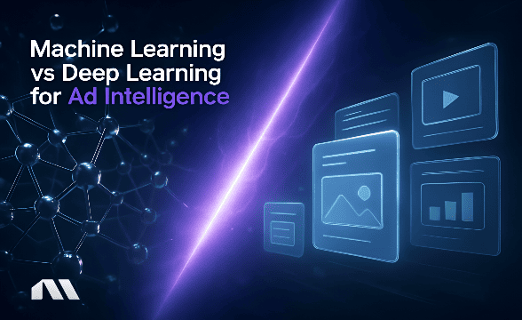 machine learning deep learning for ad intelligence