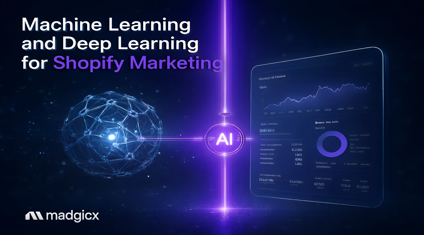 Machine learning and deep learning for shopify marketing