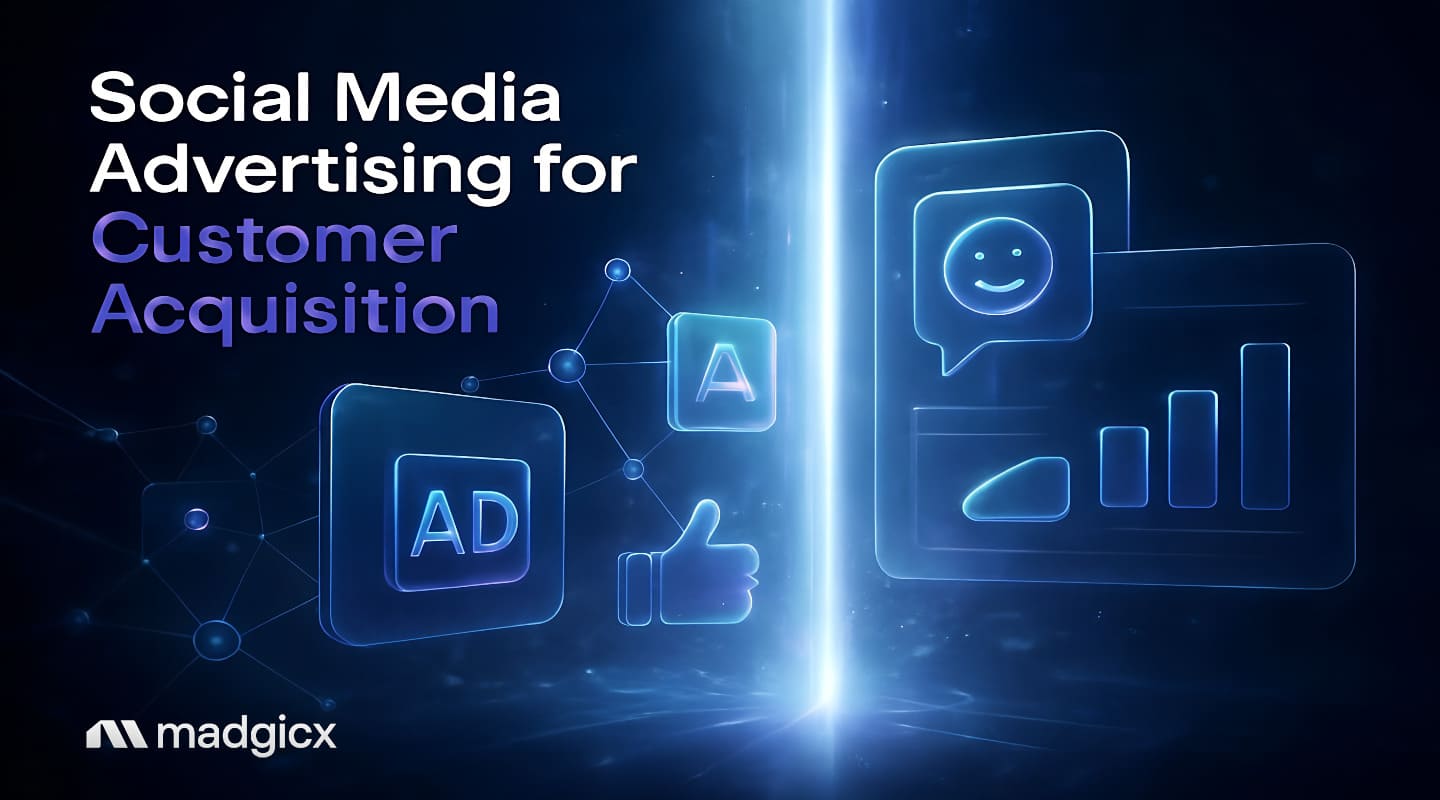social media advertising for customer acquisition