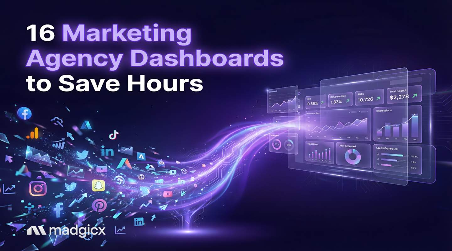 marketing agency dashboard‍ 