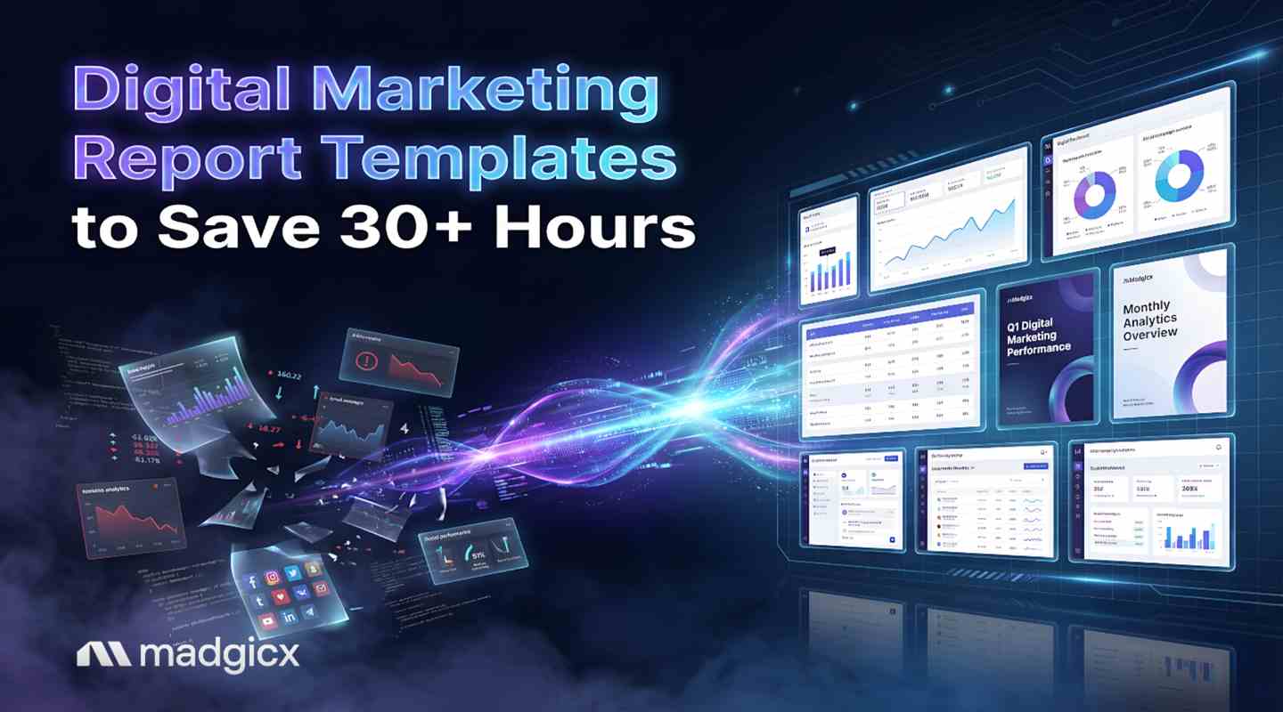 digital marketing report template