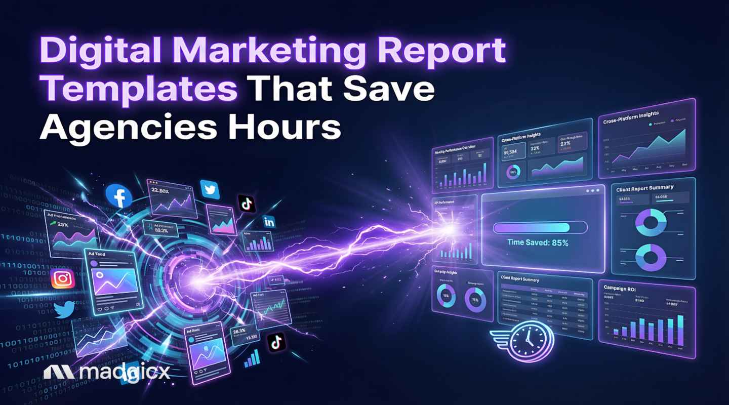 digital marketing report template
