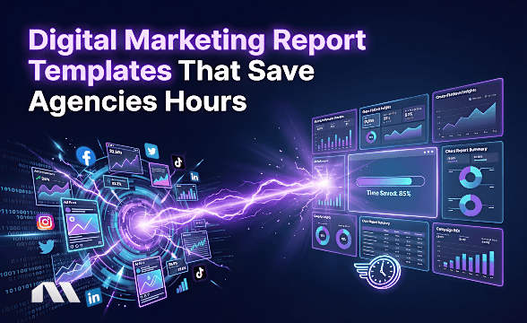 digital marketing report template