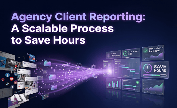 agency client reporting process