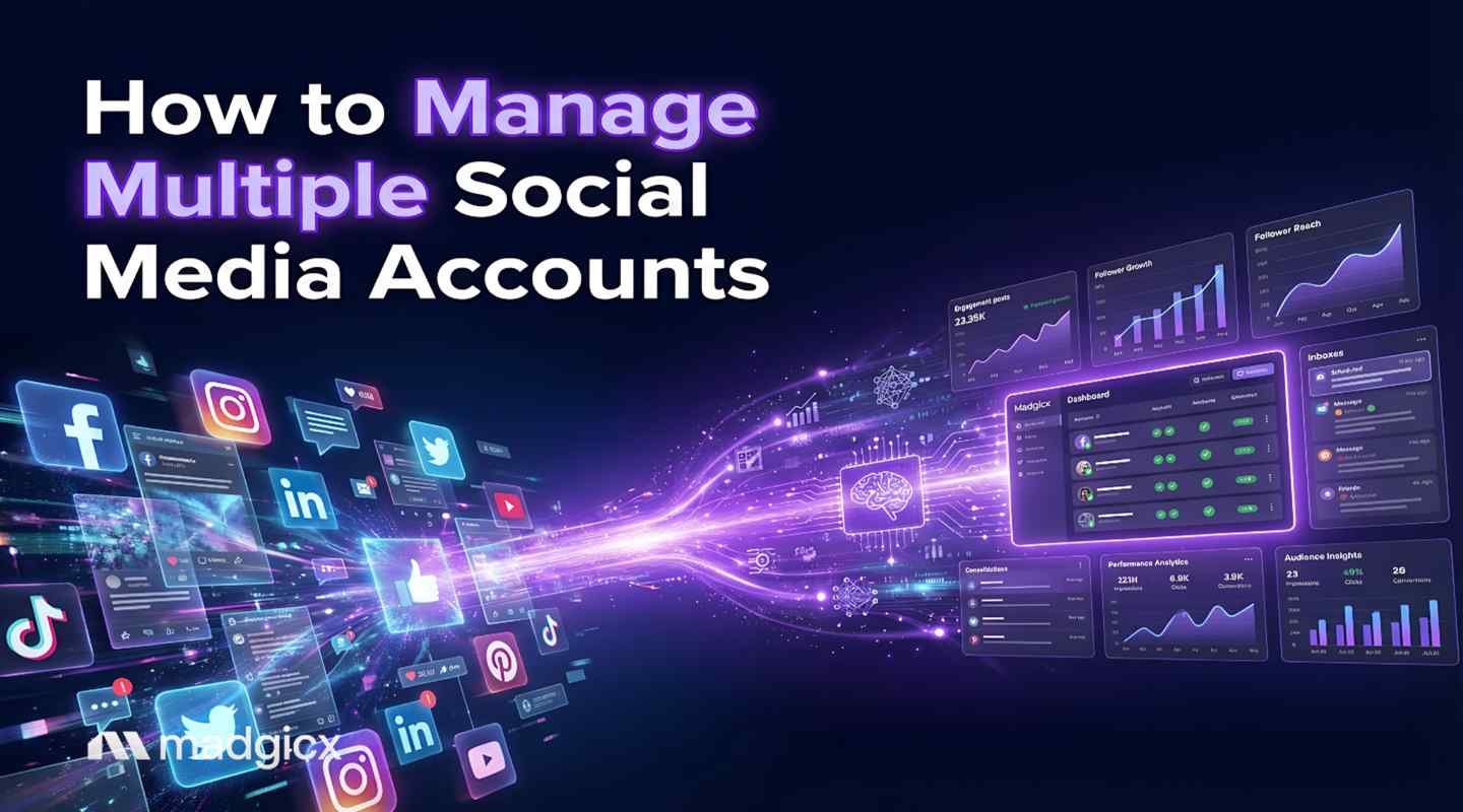 how to manage multiple social media accounts