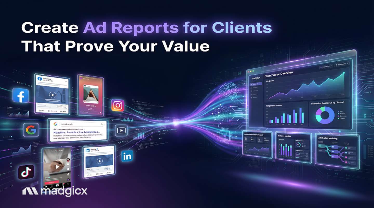 how to create client ad reports