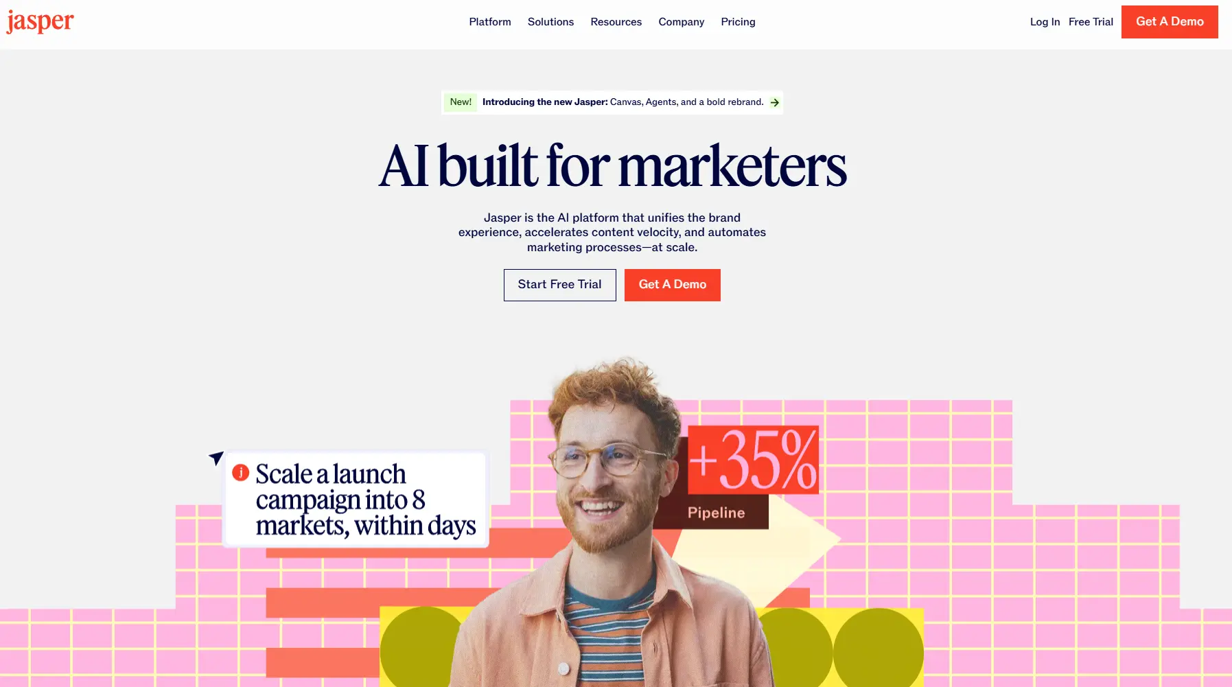 AI tools in advertising - Jasper