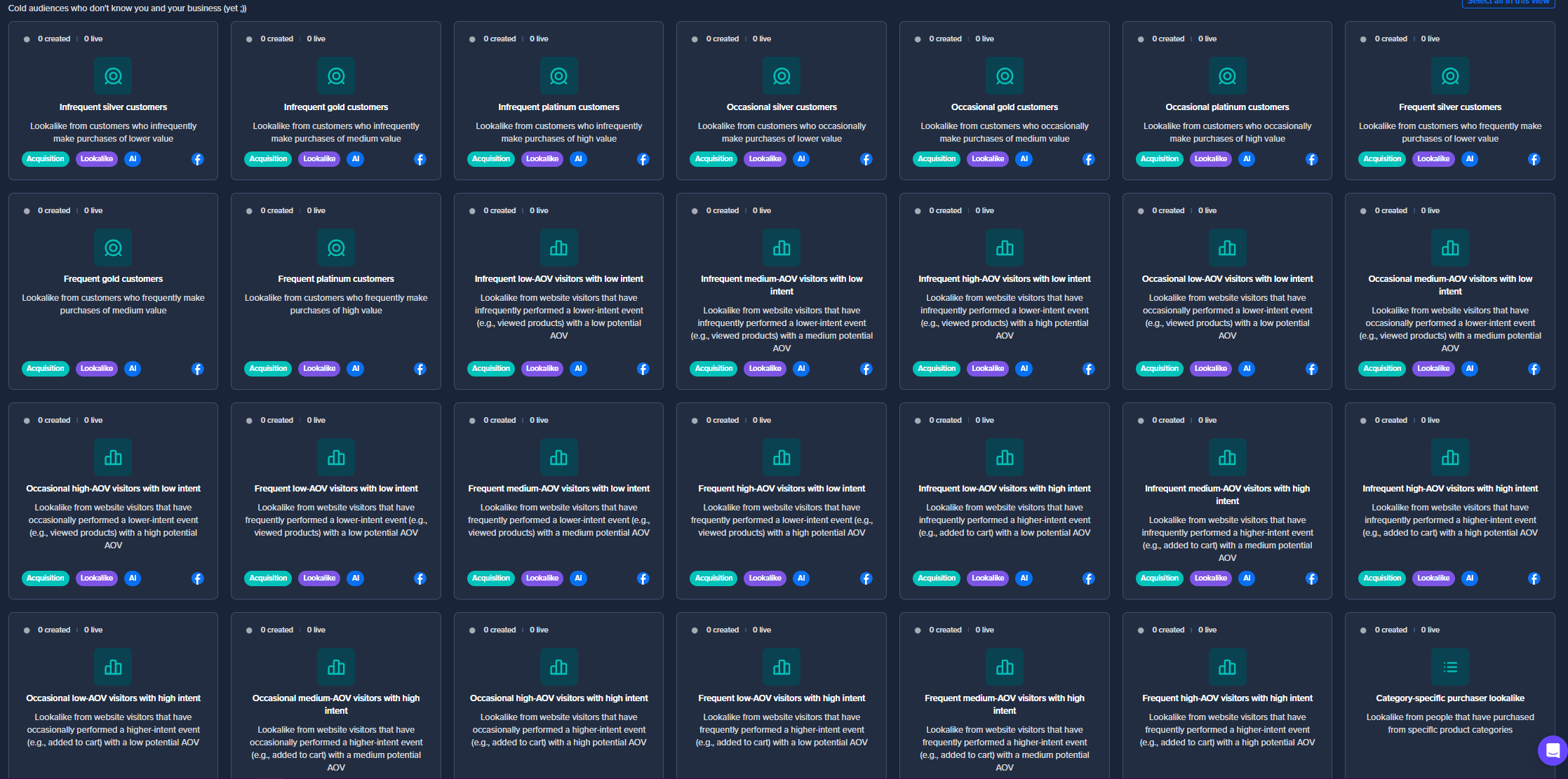 Audience Launcher by Madgicx