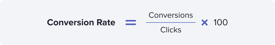 Conversion Rate formula
