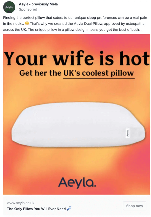 Instagram ad example 2