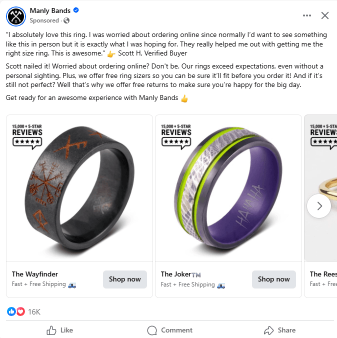 dynamic retargeting example