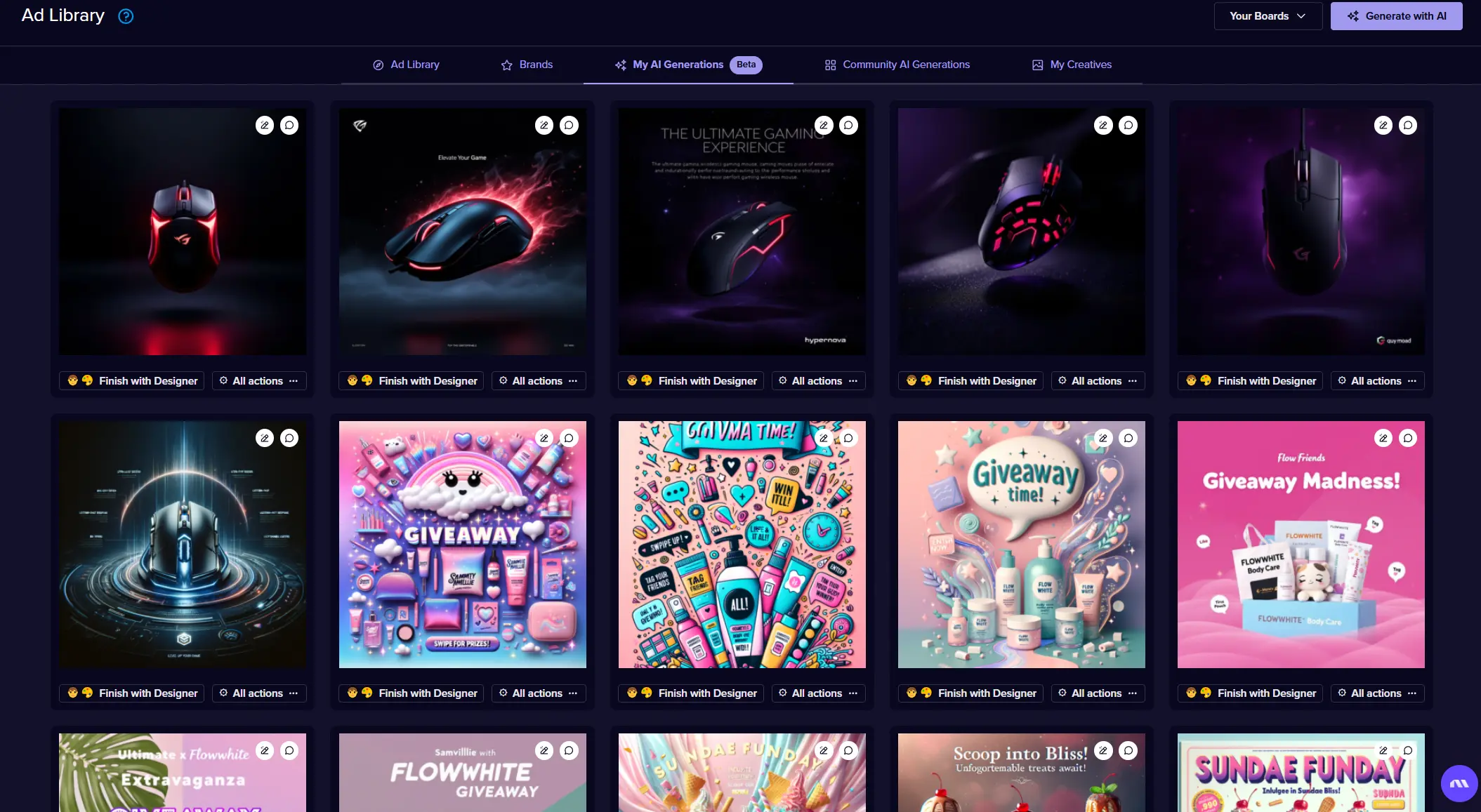 AI Ad Generator - Madgicx