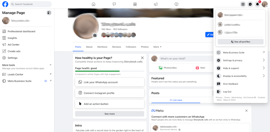 Access Facebook Page Insights
