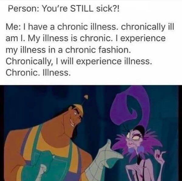 Inspiring Meme for People with Chronic Illness