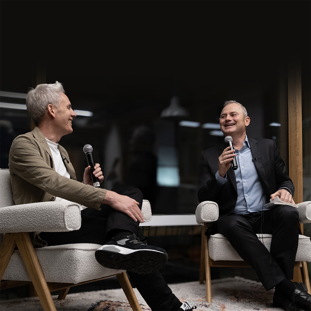 Simon Holmes à Court in conversation with Zack Exley in Melbourne