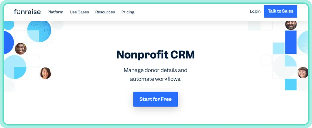 Funraise Nonprofit CRM