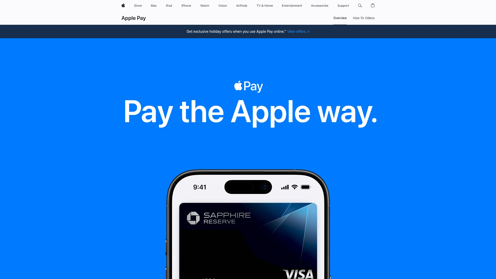 Apple Pay mobile wallet interface showing a secure transaction on an iPhone