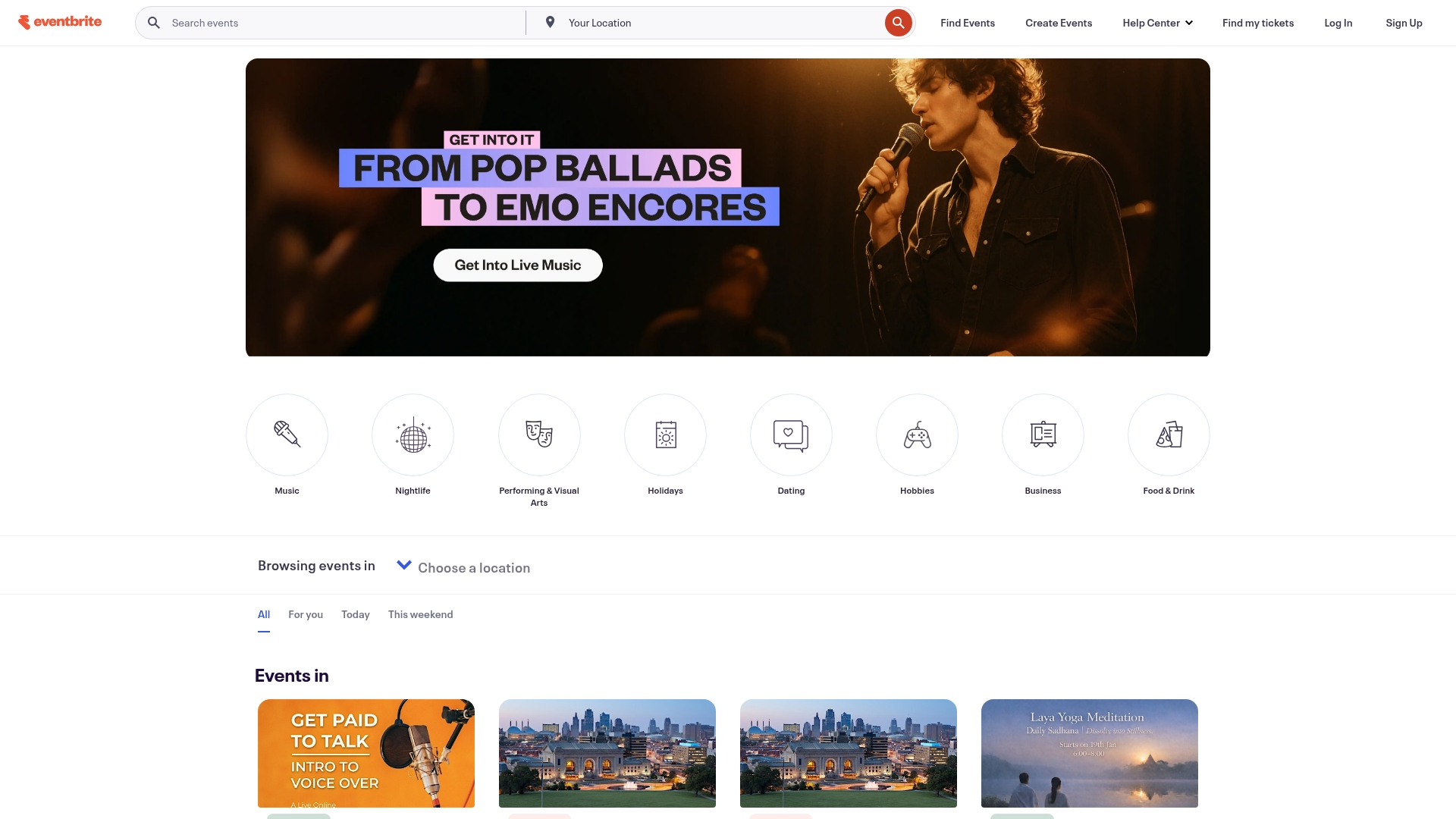 Eventbrite event management dashboard showing ticketing and promotion tools